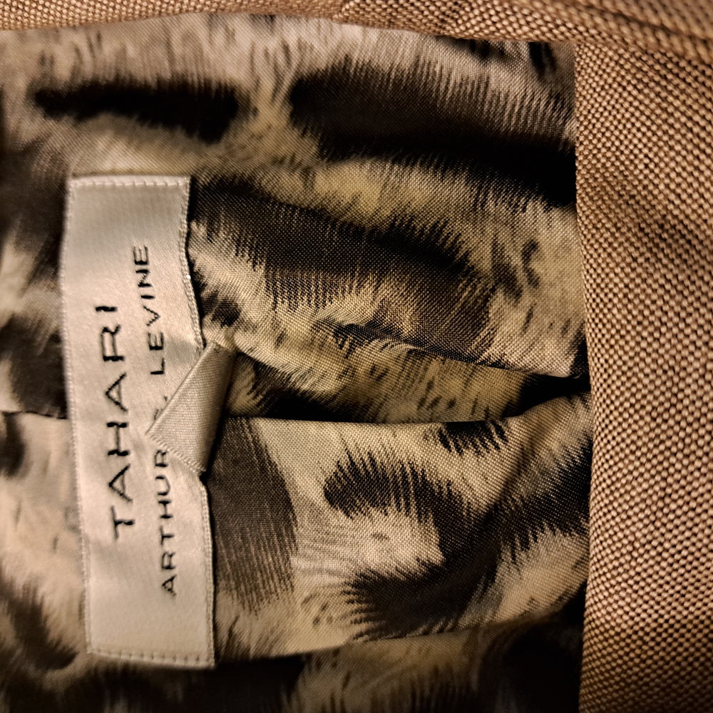 Black and Tan Skirt Set for a Casual Night Out